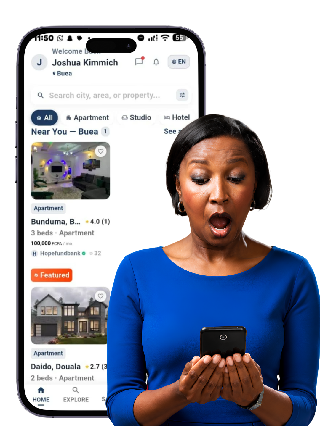 Home237 app — browse homes near you and manage your search